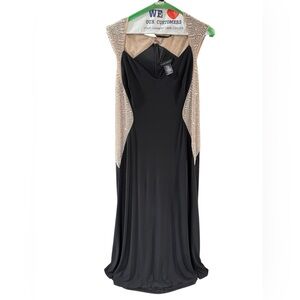 Cachet Classic Black Gown